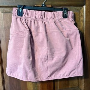 Rose colored skort